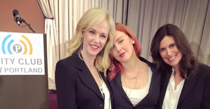 Portland City Club Portland City Club Friday Forum with Sheila Hamilton, Storm Large, and Dr. Chris Farentinos